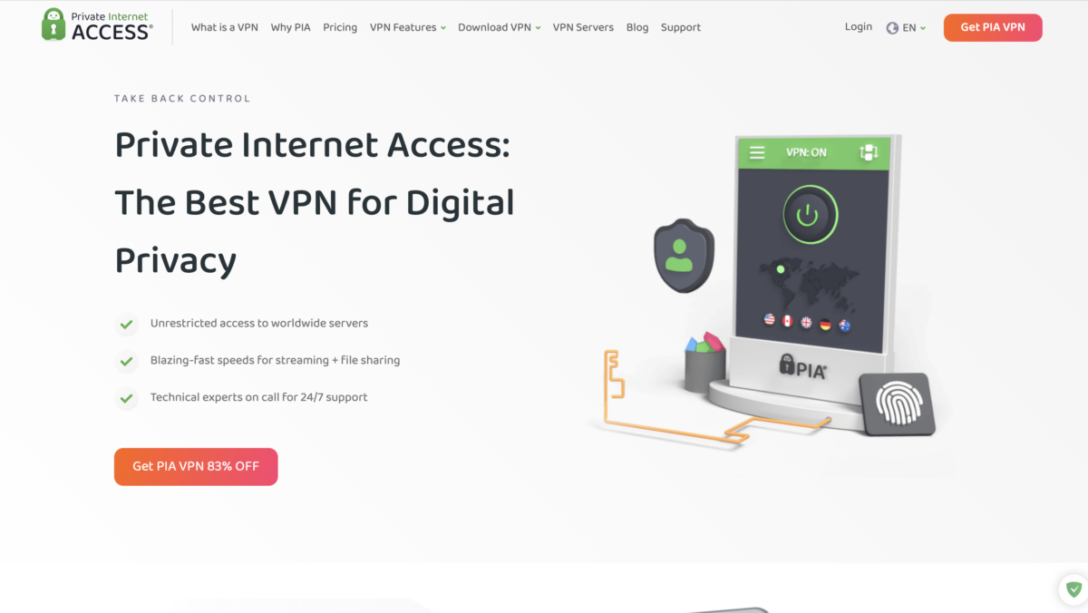 Recensione di Private Internet Access VPN