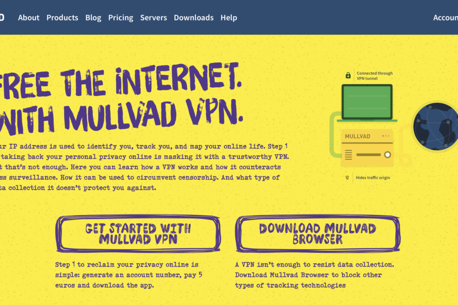 Recensione di Mullvad VPN