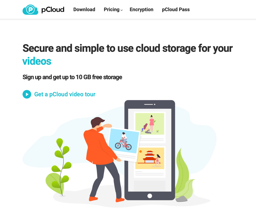 Recensione di pCloud